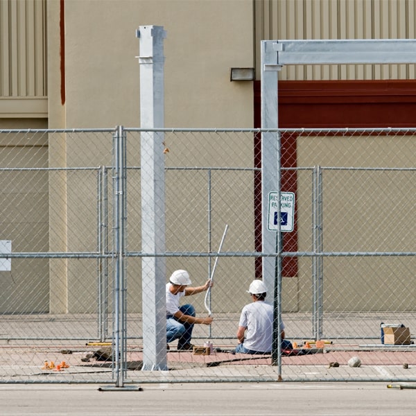 how much time can i lease the temporary fence for my work site or event in Pearson Georgia